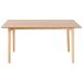 Beliani Mesa de comedor DELMAS Beliani Mesa de comedor DELMAS Madera