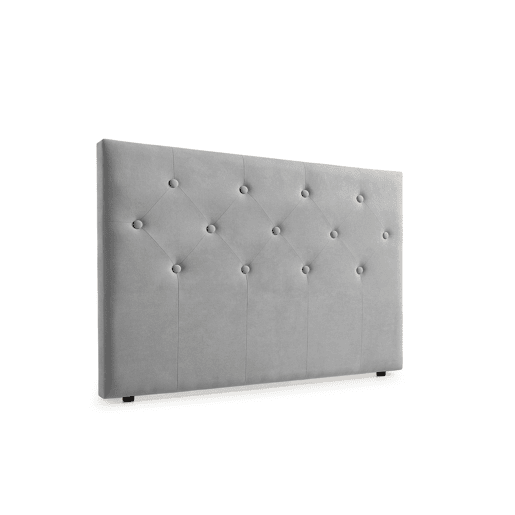Cabeceira Estofada VICTORIA Aqualine 115x115x12 cm - BEGE - Moonia