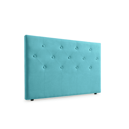 Cabeceira Estofada VICTORIA Aqualine 100x115x12 cm - PRETO - Moonia