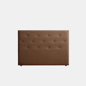 Cabeceira Estofada VICTORIA Pele Sintética 100x115x12 cm - Moonia