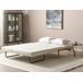 Beliani Sofá de 2 plazas Bouclé EDLAND Beliani Sofá de 2 plazas Bouclé EDLAND Blanco/ Beige