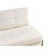 Beliani Sofá de 2 plazas Bouclé EDLAND Beliani Sofá de 2 plazas Bouclé EDLAND Blanco/ Beige