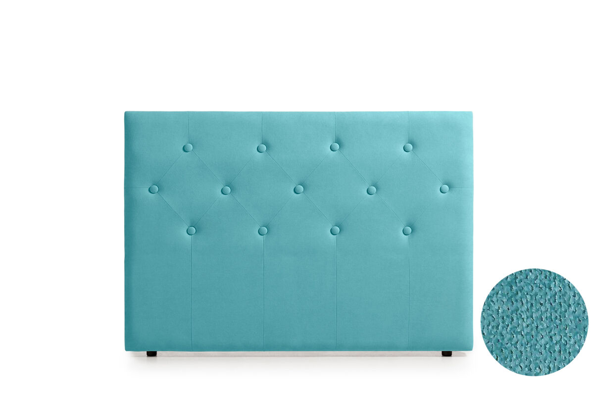 Cabecero Tapizado VICTORIA Acualine 115 Turquesa