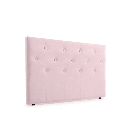 Cabeceira Estofada VICTORIA Aqualine 170x115x12 cm - Rosa Claro - Moonia
