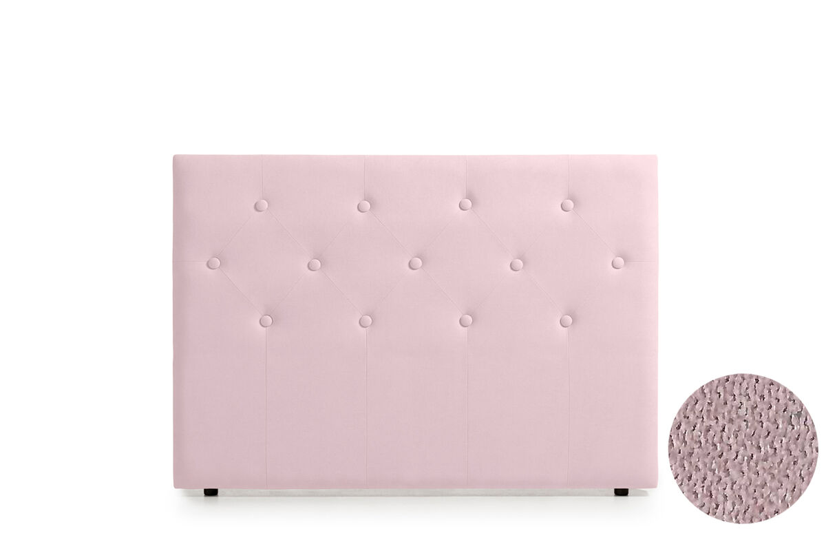 Cabecero Tapizado VICTORIA Acualine 115 Rosa Talco