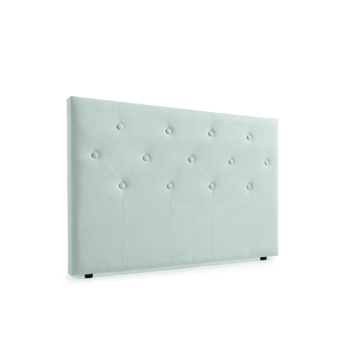Cabeceira Estofada VICTORIA Aqualine 220x115x12 cm - VERDE ÁGUA - Moonia