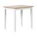 Beliani Mesa de comedor BATTERSBY Beliani Mesa de comedor BATTERSBY Natural/ Blanco