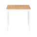 Beliani Mesa de comedor BATTERSBY Beliani Mesa de comedor BATTERSBY Natural/ Blanco