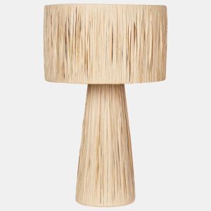 Candeeiro de mesa WELMEL Vime Natural