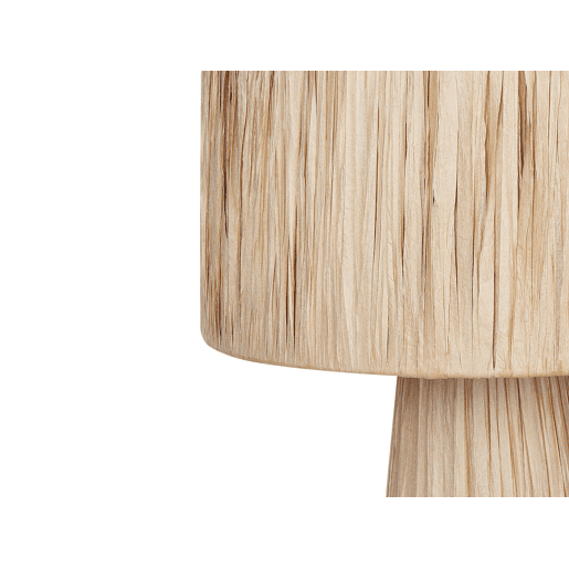 Candeeiro de mesa WELMEL Vime Natural