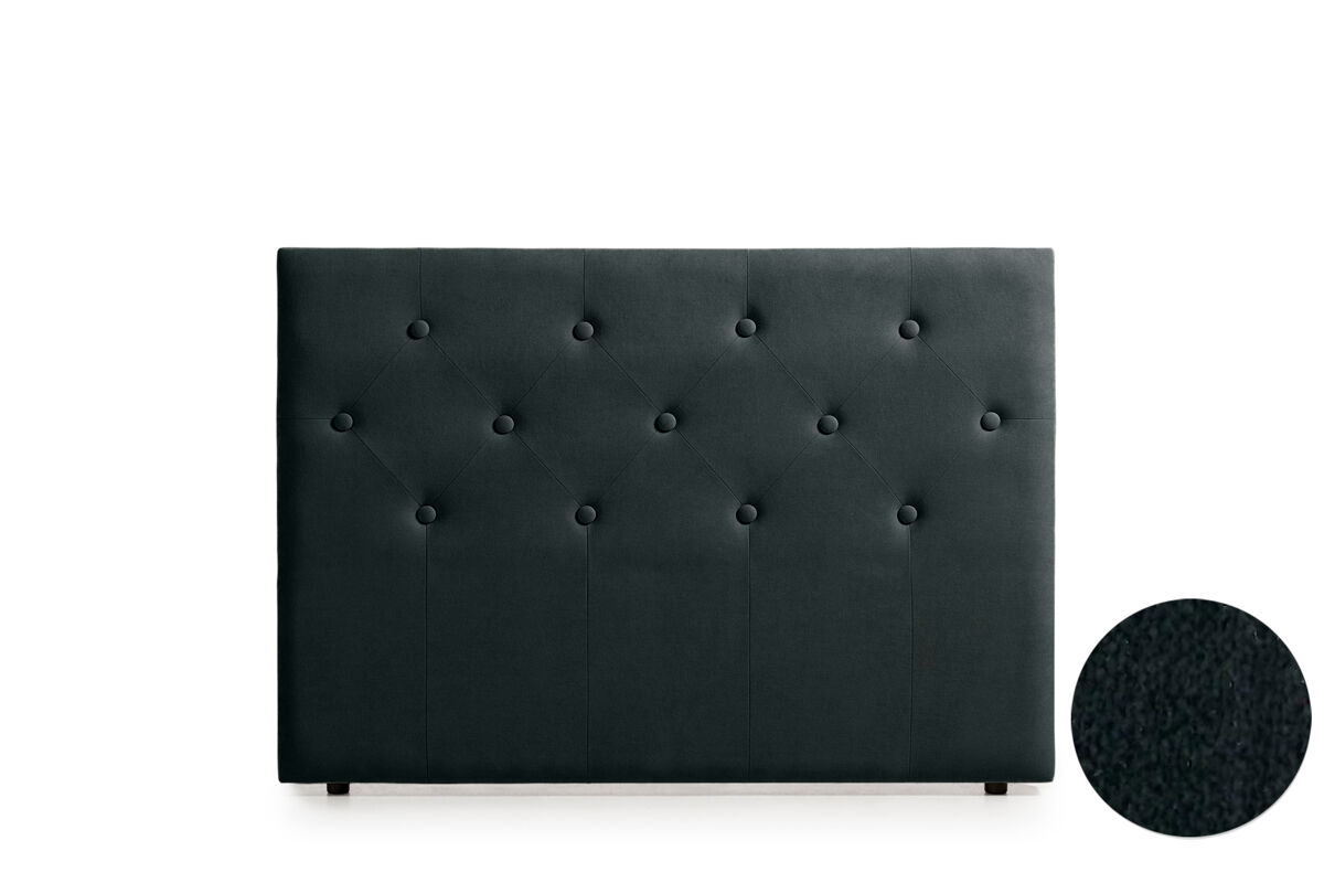 Cabecero Tapizado VICTORIA Acualine 115 Negro