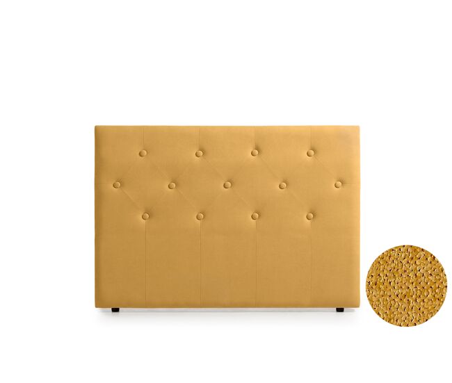 Cabecero tapizado victoria acualine 90x115x12 cm - moonia