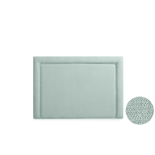 Cabeceira Estofada REGINA Aqualine 160x115x5 cm - VERDE ÁGUA - Moonia