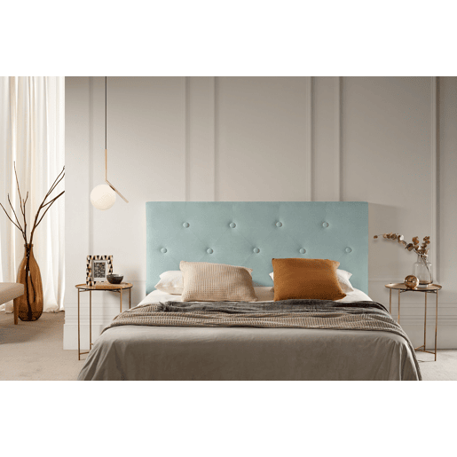 Cabeceira Estofada VICTORIA Aqualine 90x115x12 cm - TURQUESA - Moonia