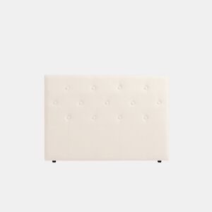 Cabeceira Estofada VICTORIA Aqualine 160x115x12 cm - BEGE - Moonia