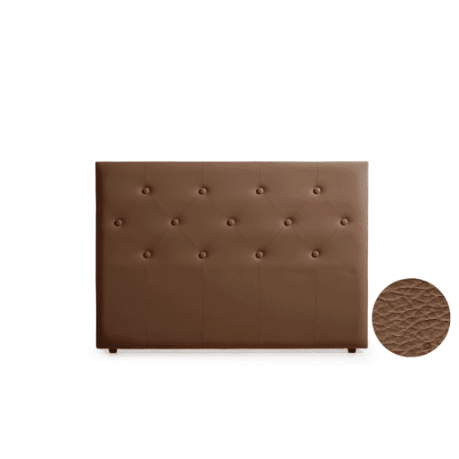 Cabeceira Estofada VICTORIA Pele Sintética 115x115x12 cm - Moonia