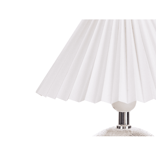 Conjunto de 2 candeeiros de mesa ZEYI Cerâmica Branco