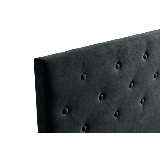 Cabeceira Estofada VICTORIA Aqualine 90x115x12 cm - CHOCOLATE - Moonia