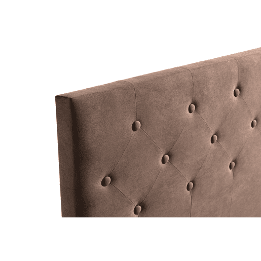 Cabeceira Estofada VICTORIA Pele Sintética 90x115x12 cm - BRANCO - Moonia