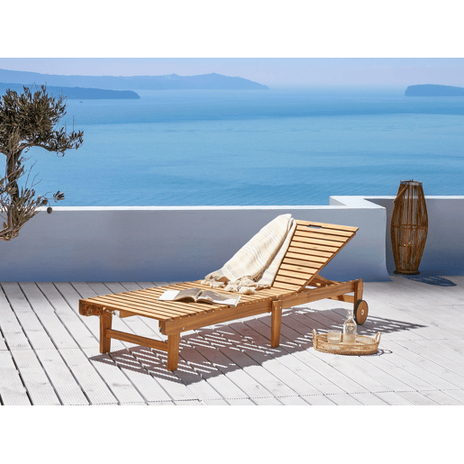 Beliani Cadeira loungerelax PIETRALUNGA Beliani Cadeira loungerelax PIETRALUNGA