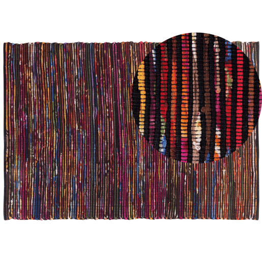 Tapete BARTIN Preto 160 x 230 cm