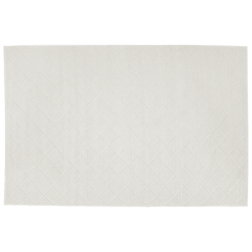 Tapete ELLEK Branco 160 x 230 cm Lã