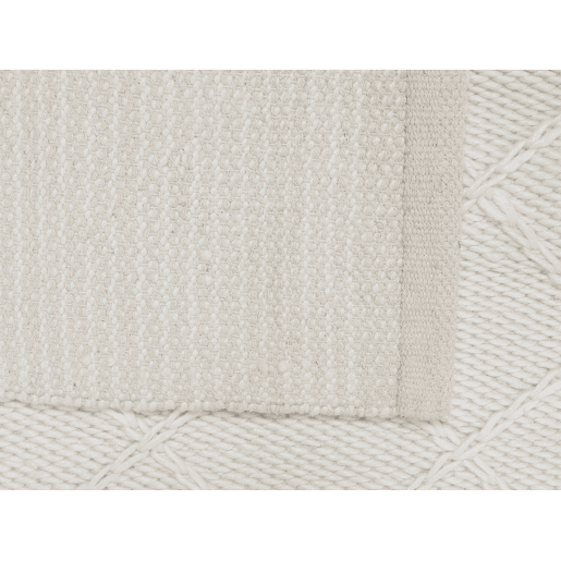 Tapete ELLEK Branco 160 x 230 cm Lã