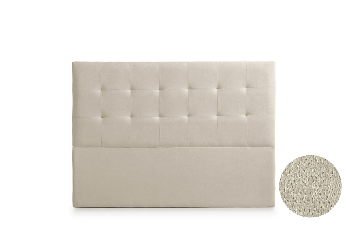 Cabecero Tapizado ATENEA Acualine 115 Marron Claro