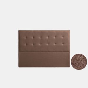 Cabeceira Estofada ATENEA Aqualine 190x120x8 cm - CHOCOLATE - Moonia