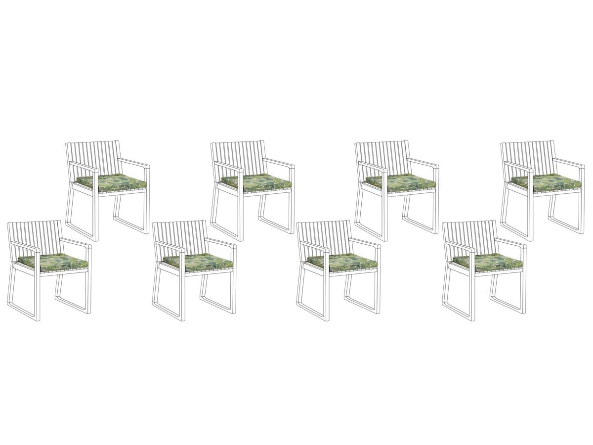 Beliani Cojín de asiento SASSARI