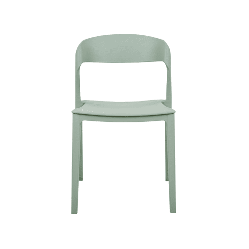 Conjunto de 2 cadeiras de jantar SOMERS Verde menta