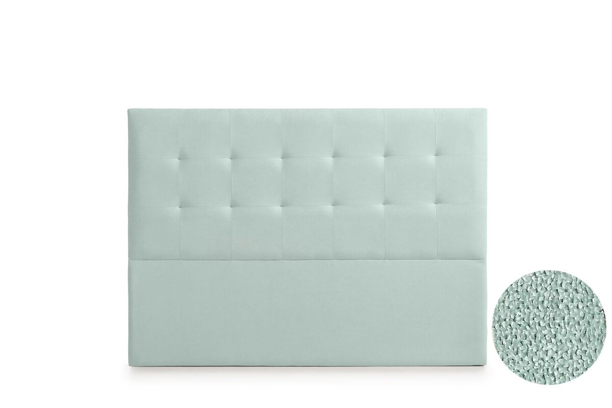 Cabecero tapizado atenea acualine 220x120x8 cm - moonia