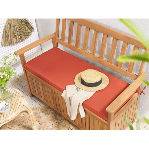 Almofada para banco de assento SOVANA 45 x 110 cm Vermelho escuro