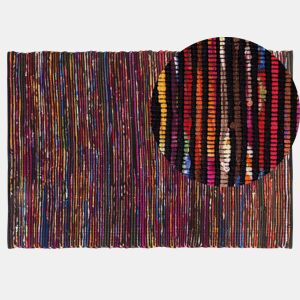 Tapete BARTIN Preto 140 x 200 cm