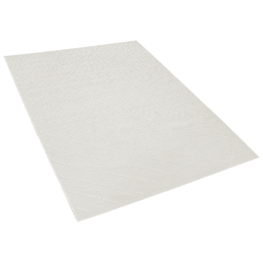 Tapete ELLEK Branco 140 x 200 cm Lã