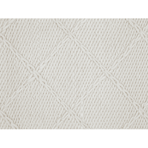Tapete ELLEK Branco 140 x 200 cm Lã