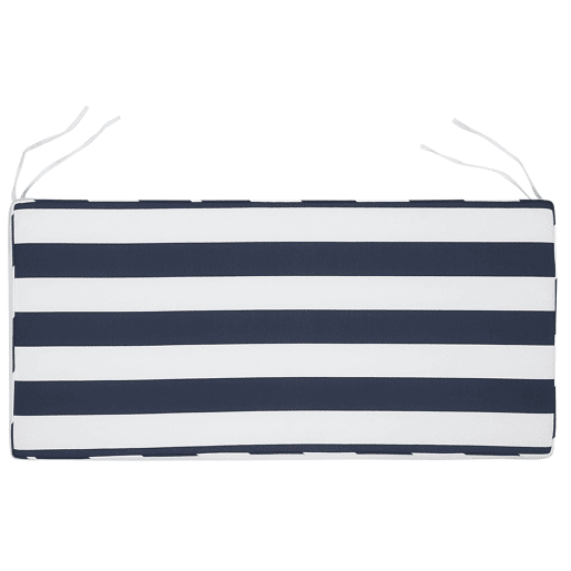 Almofada para banco de assento VIVARA 112 x 54 cm Azul marinho