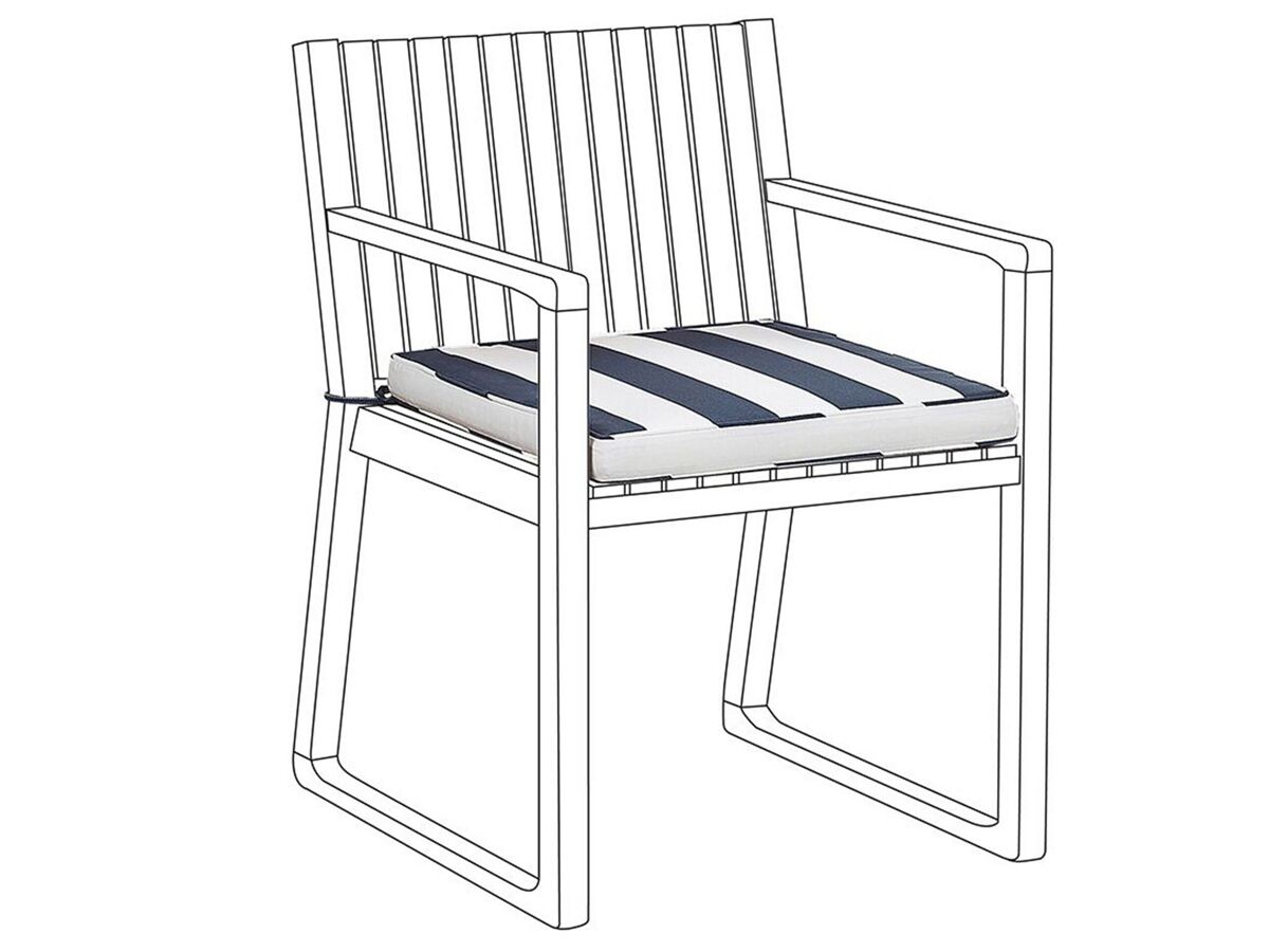 Beliani Cojín de asiento SASSARI