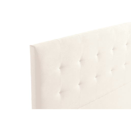 Cabeceira Estofada ATENEA Aqualine 190x120x8 cm - BEGE - Moonia