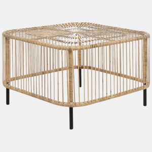 Mesa de centro de jardim CESENATICO Rattan Natural