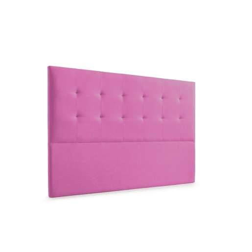 Cabeceira Estofada ATENEA Aqualine 100x120x8 cm - Fúcsia - Moonia