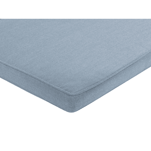 Conjunto de 8 almofadas de cadeira para jardim SASSARI 46 x 46 cm Azul