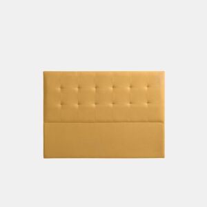 Cabeceira Estofada ATENEA Aqualine 100x120x8 cm - MOSTARDA - Moonia
