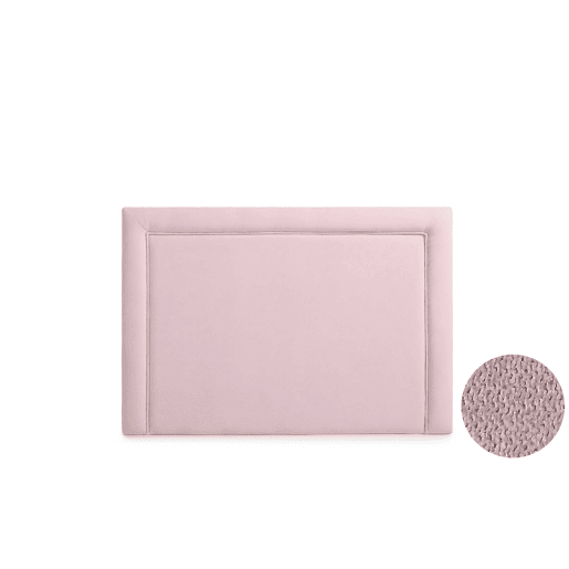 Cabeceira Estofada REGINA Aqualine 190x115x5 cm - Rosa Claro - Moonia