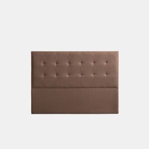 Cabeceira Estofada ATENEA Aqualine 220x120x8 cm - CHOCOLATE - Moonia
