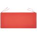 Beliani Cojín de asiento VIVARA 152x54 Beliani Cojín de asiento VIVARA 152x54 Rojo