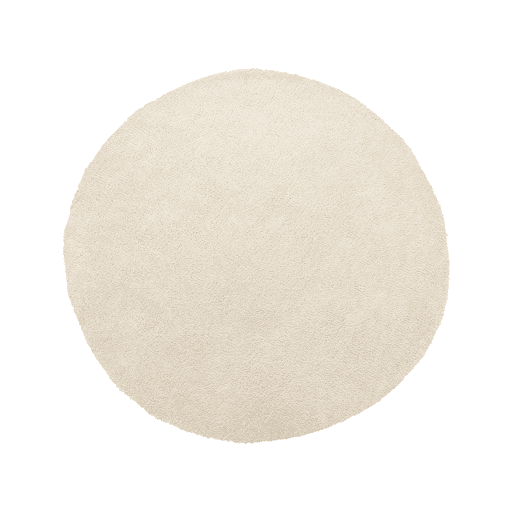 Tapete felpudo DEMRE Creme claro ΓΈ 140 cm Tapete felpudo DEMRE Creme claro ΓΈ 140 cm