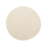 Tapete felpudo DEMRE Creme claro ø 140 cm