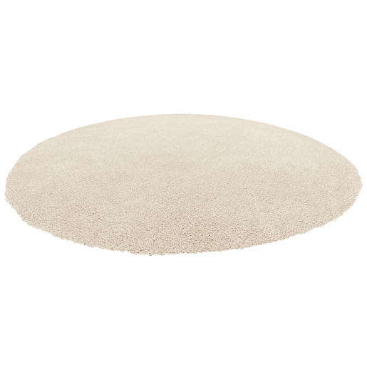 Tapete felpudo DEMRE Creme claro ΓΈ 140 cm Tapete felpudo DEMRE Creme claro ΓΈ 140 cm