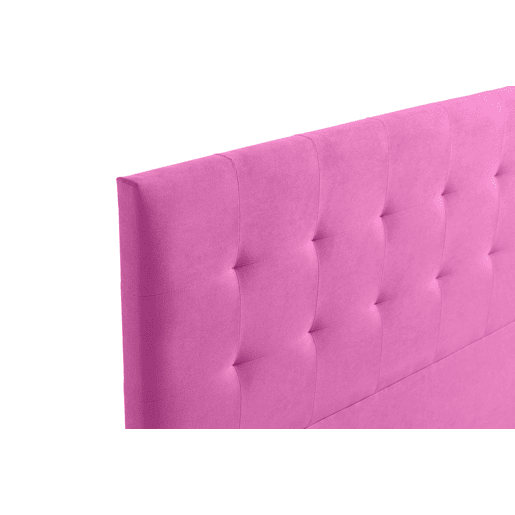 Cabeceira Estofada ATENEA Aqualine 115x120x8 cm - Fúcsia - Moonia